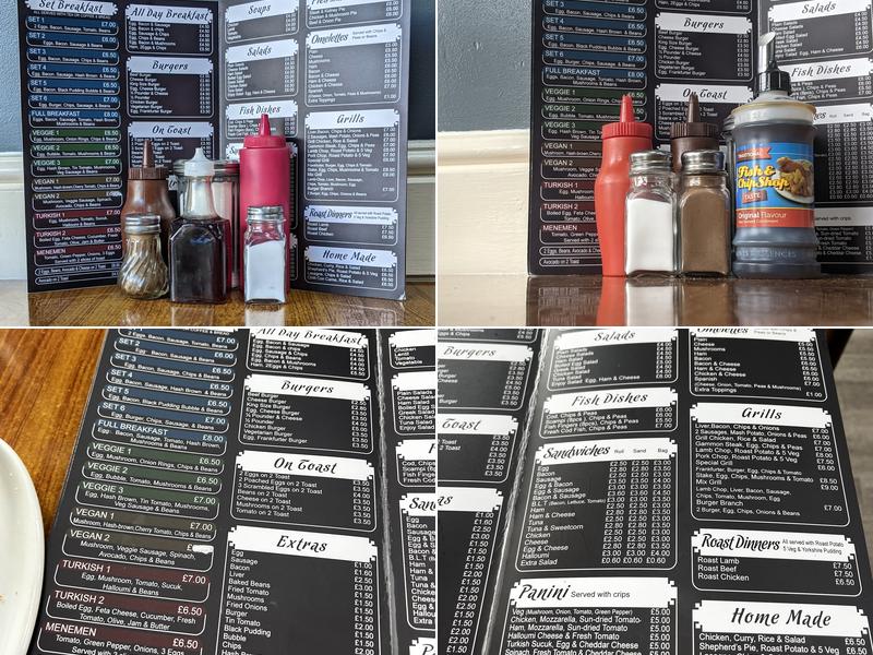 Enjoy Cafe London Menu