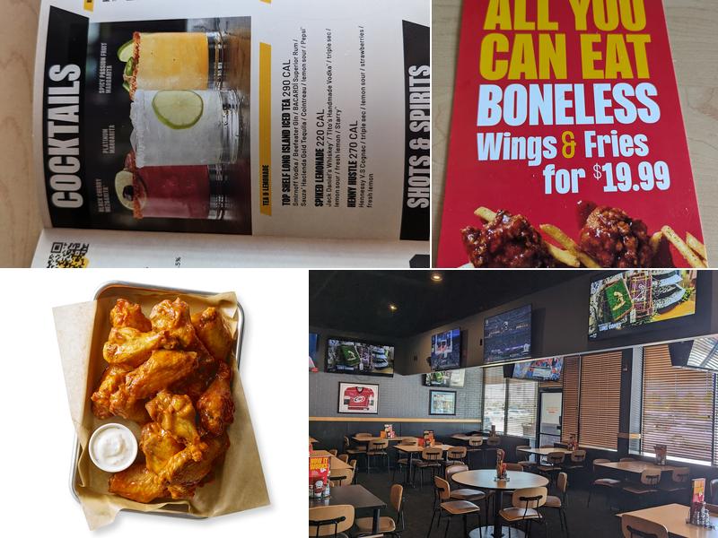 Buffalo Wild Wings Menu