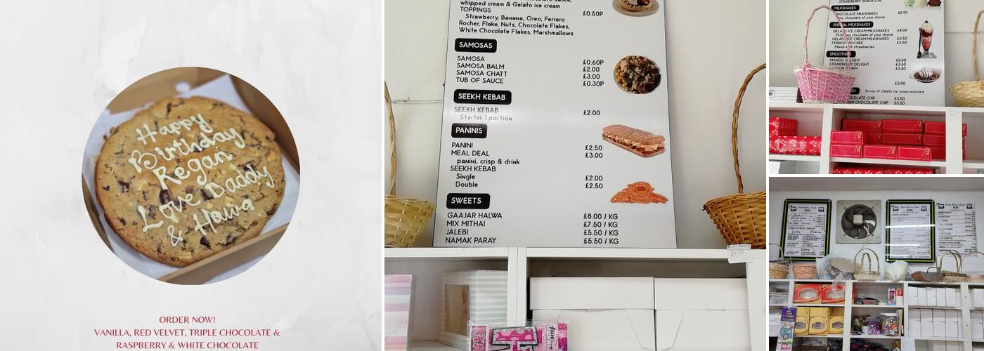 Preston Bakers & Sweets Menu