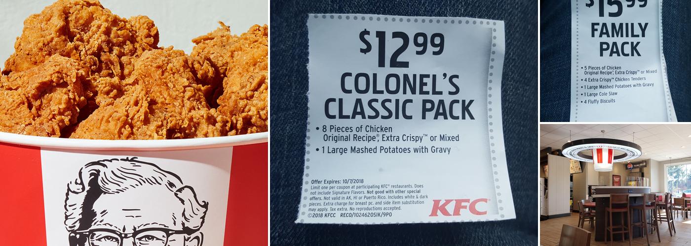 KFC Menu