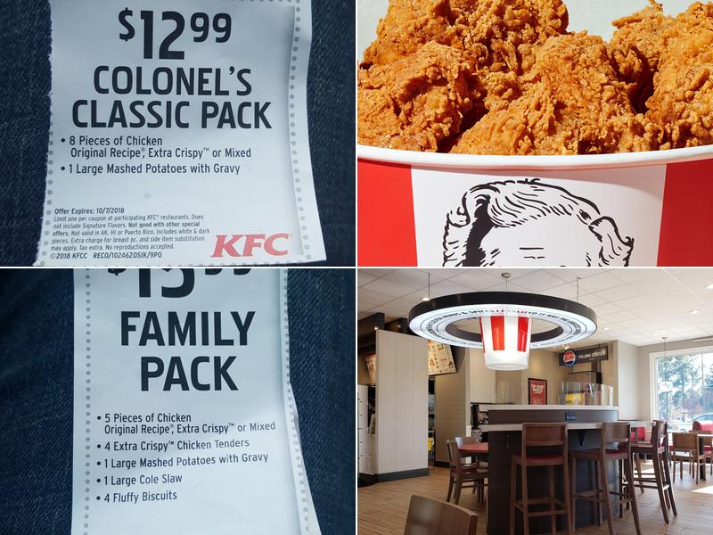 KFC Menu