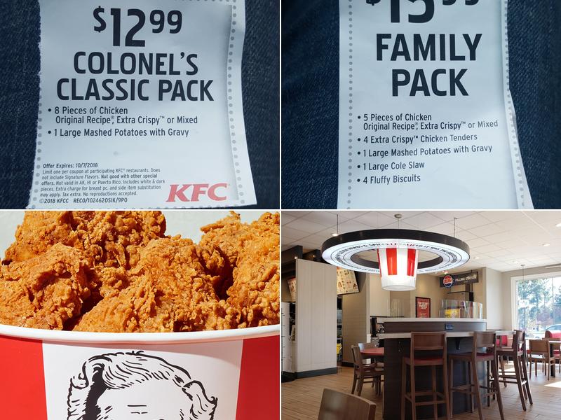 KFC Menu