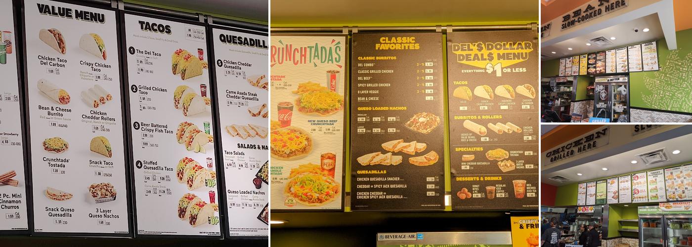 Del Taco Menu