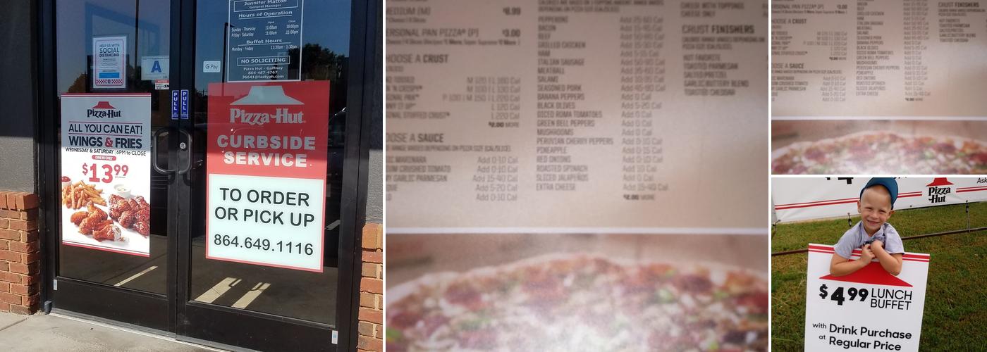 Pizza Hut Menu