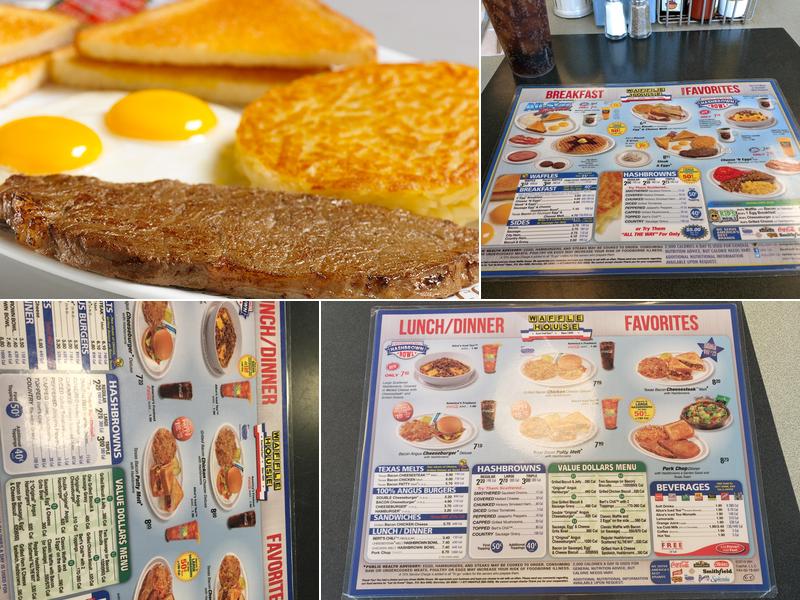 Waffle House Menu