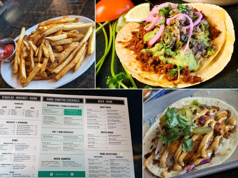 BOMBA Taco + Bar | Malvern Menu