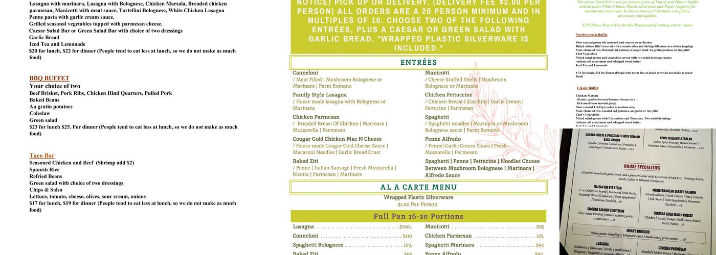 Scusi! Menu