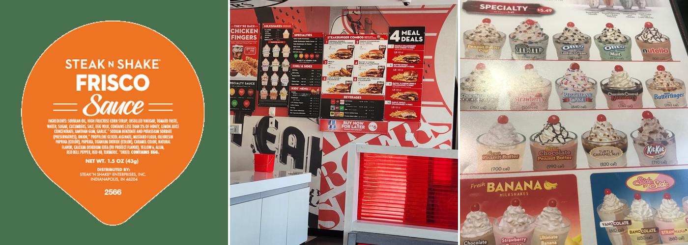 Steak 'n Shake Menu