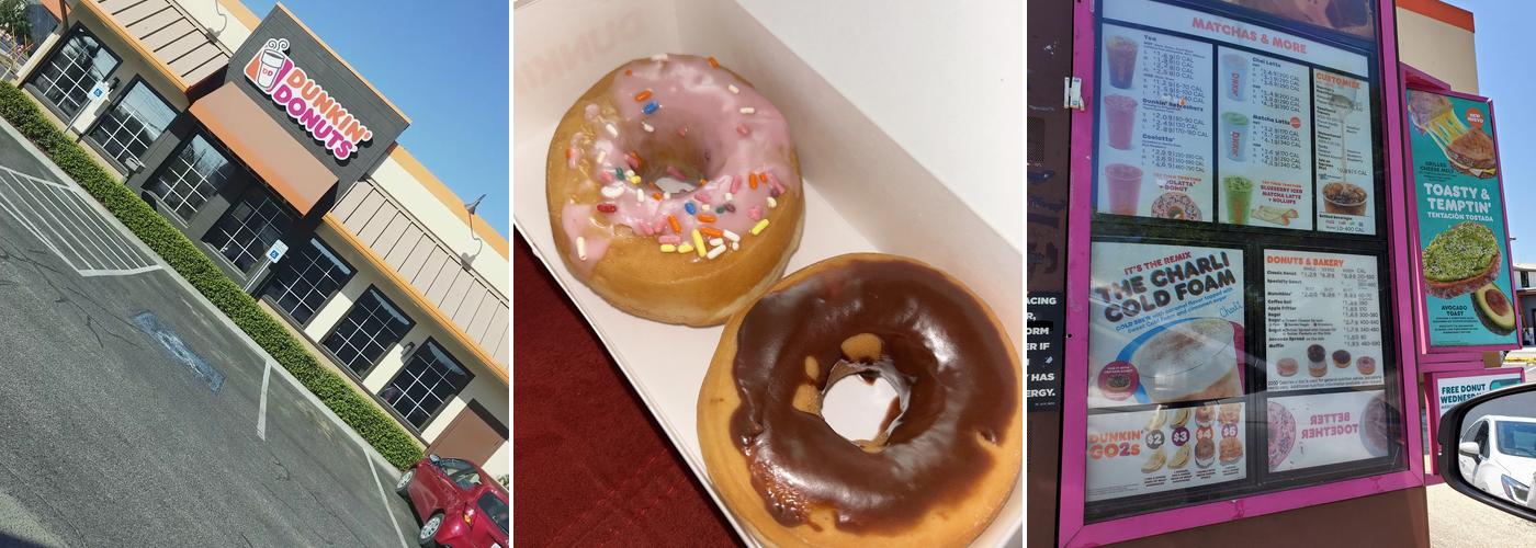 Dunkin' Menu