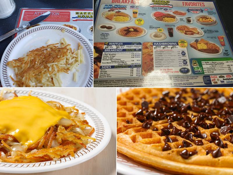 Waffle House Menu