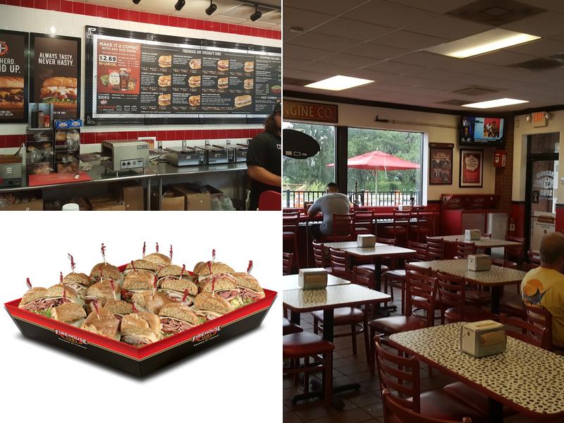 Firehouse Subs Beaufort Menu