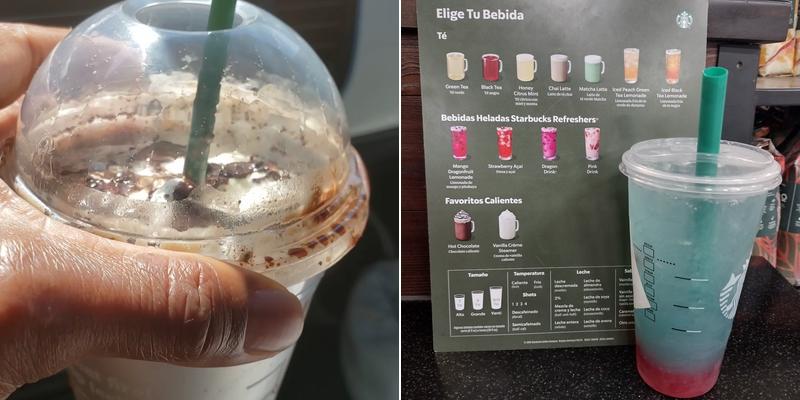 Starbucks Menu