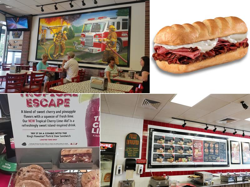 Firehouse Subs Irmo Menu