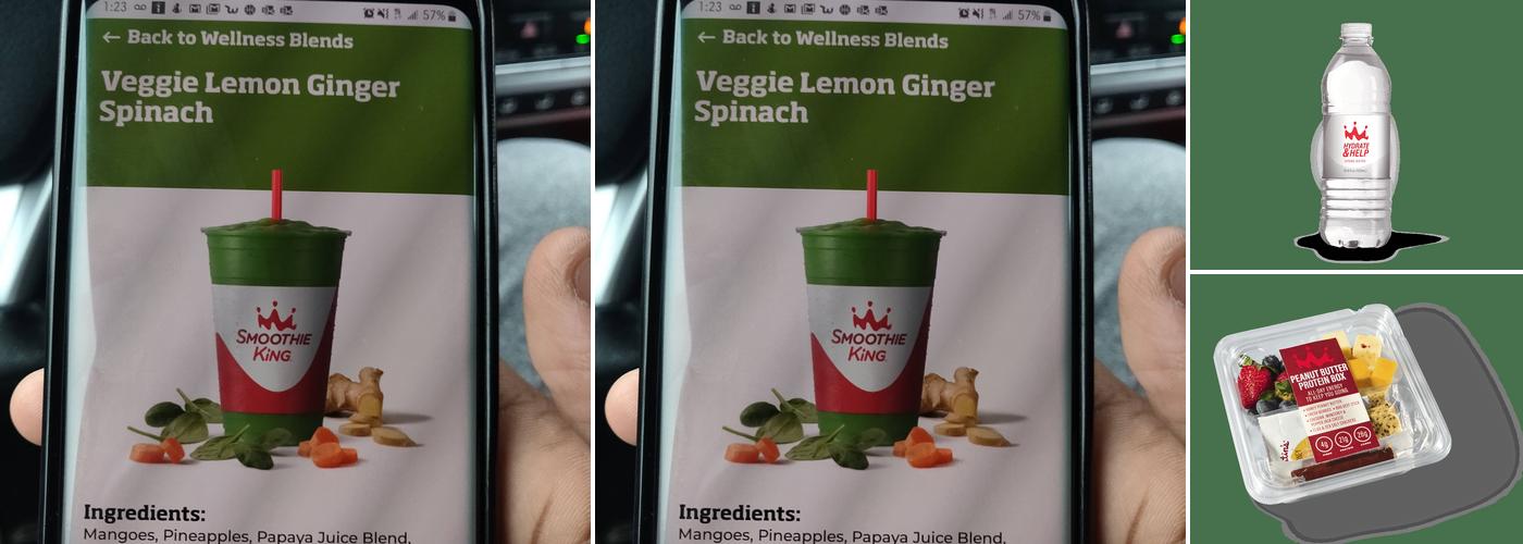 Smoothie King Menu