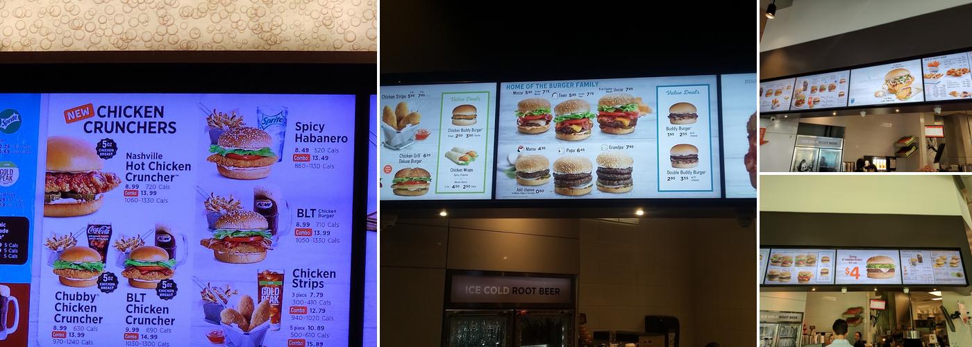 A&W Canada Menu