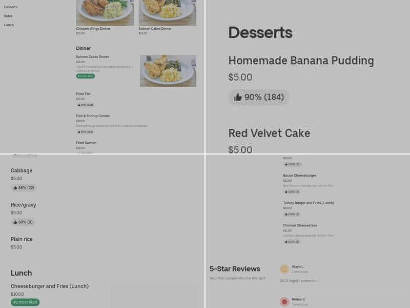 Jon Jax Menu