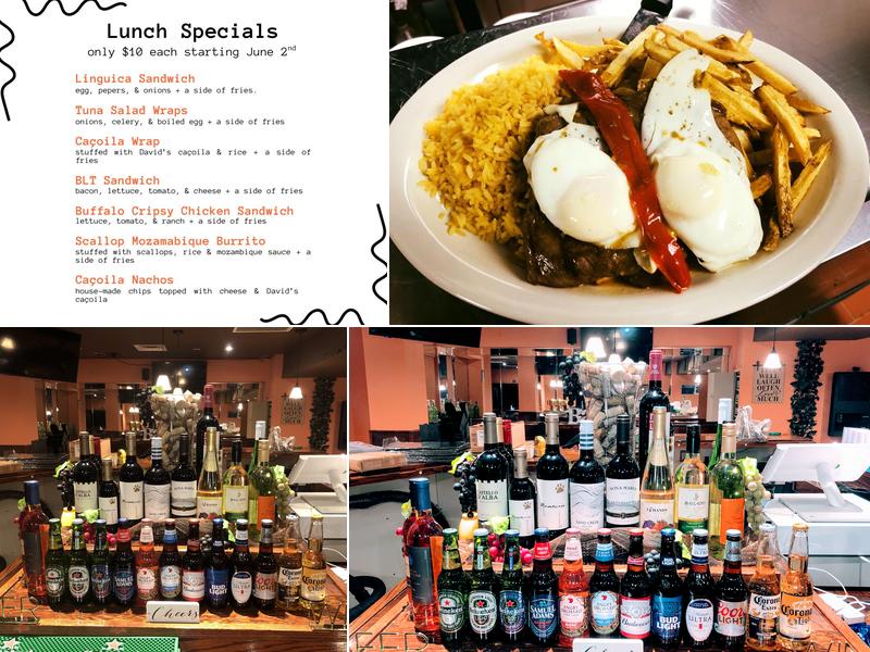 David's Restaurant Menu