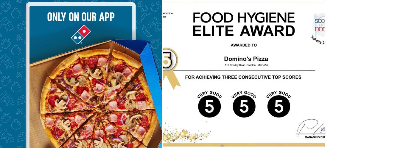 Domino's Pizza - Swinton Menu