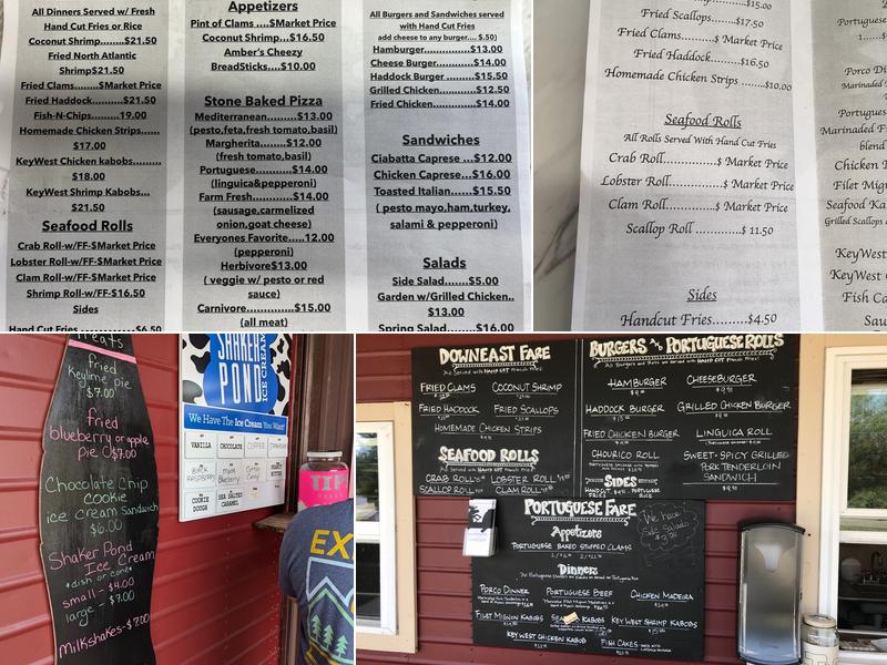 The Meadows Take Out Menu