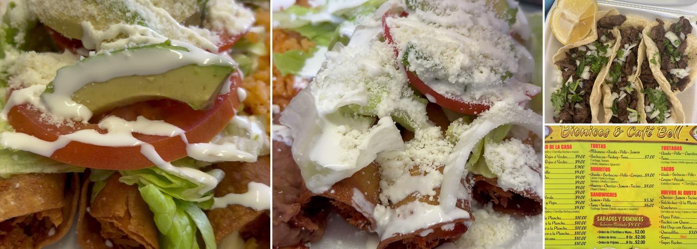 Bionicos Y Cafe Bell Menu