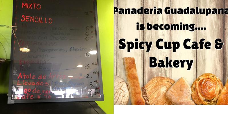 Spicy Cup Bakery Menu