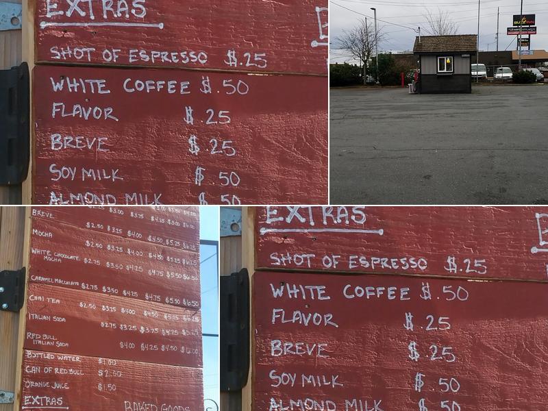 Whipped Espresso Bar Menu