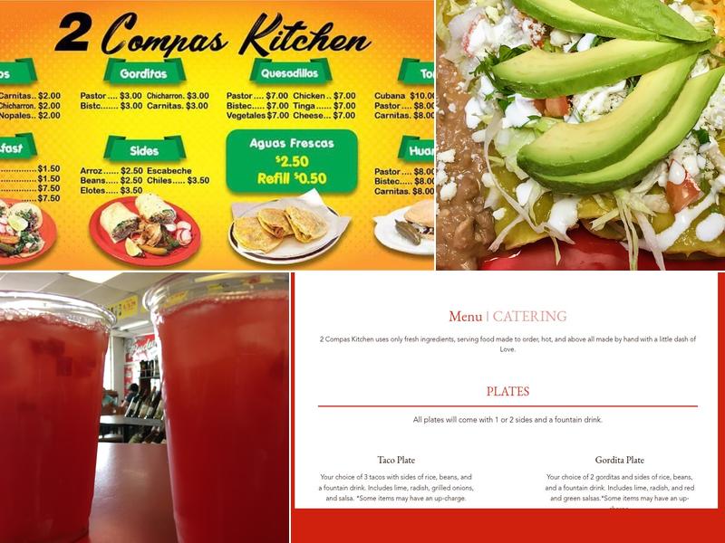 2 Compas Kitchen Menu