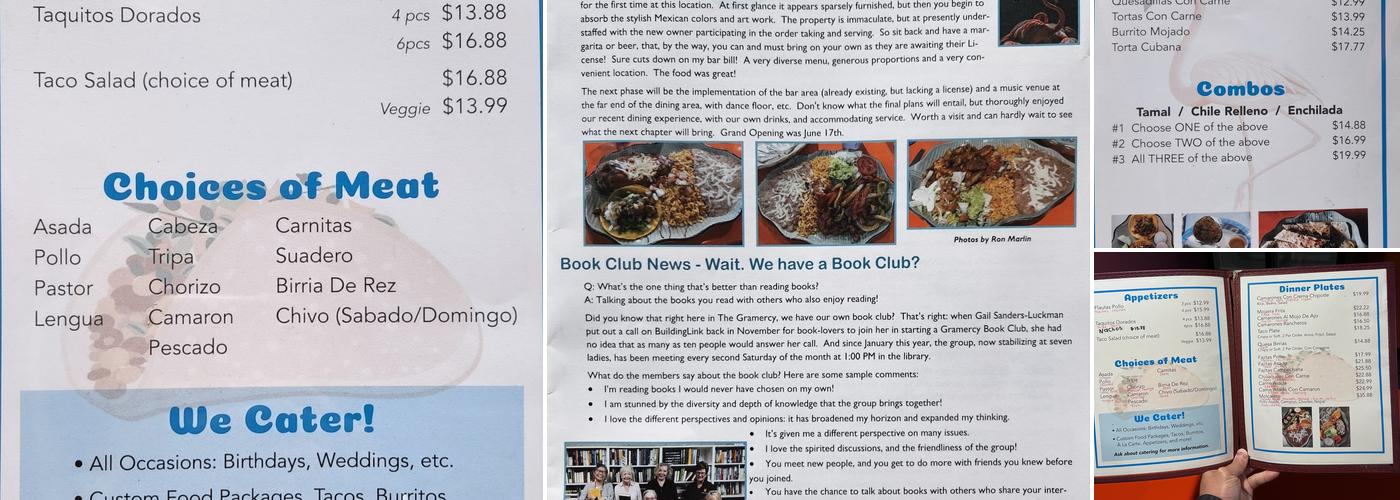 Tacos El Flamingo Menu