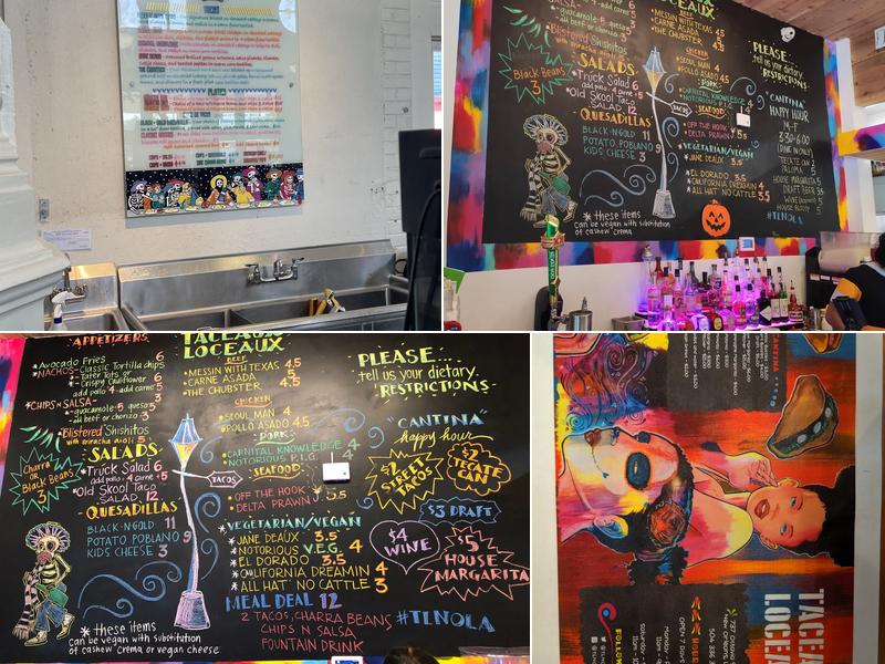 Taceaux Loceaux Menu