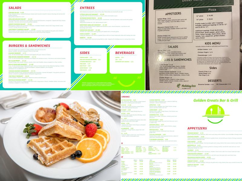 Holiday Inn & Suites Green Bay Stadium by IHG Menu