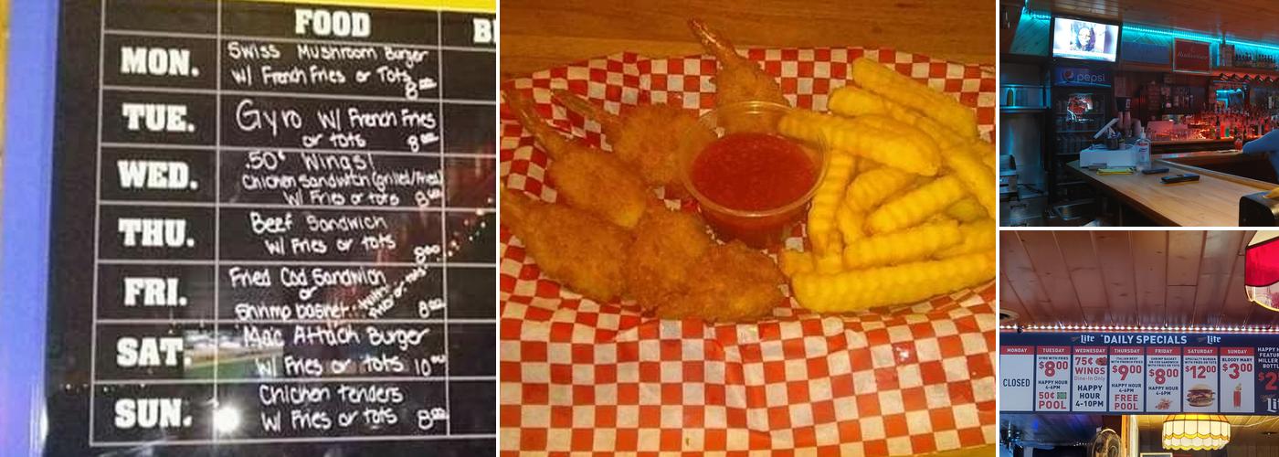 Mac's Pub & Grub Menu