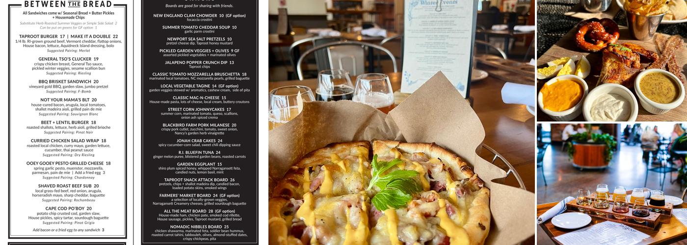 Newport Vineyards & Restaurant Menu