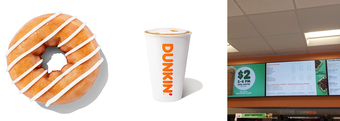 Dunkin' Menu