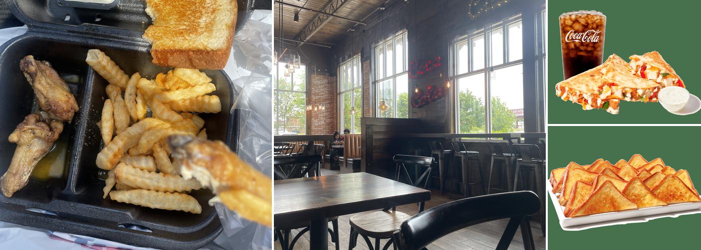 Zaxbys Chicken Fingers & Buffalo Wings Menu