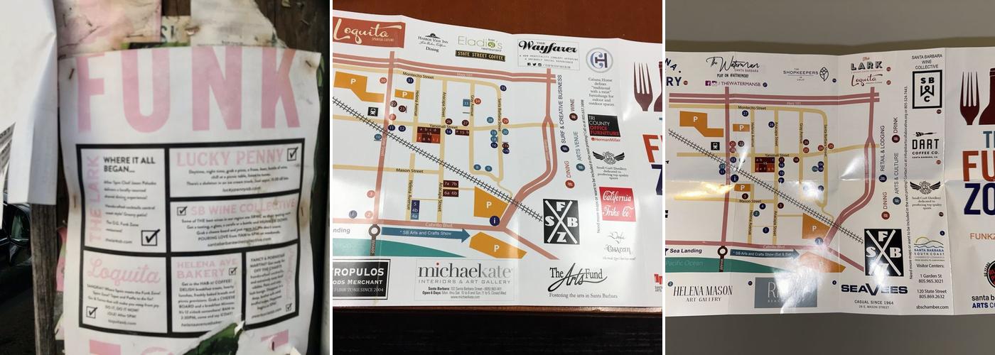 Funk Zone Studios Menu