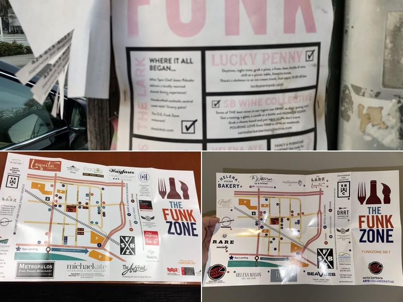 Funk Zone Studios Menu