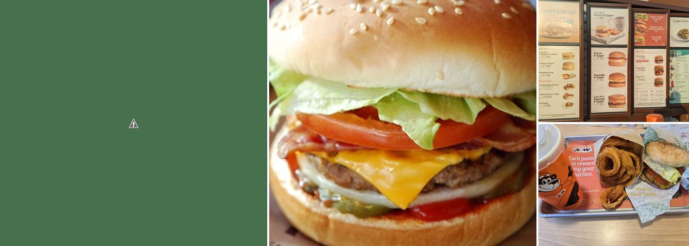 A&W Canada Menu