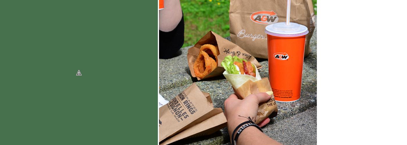 A&W Canada Menu