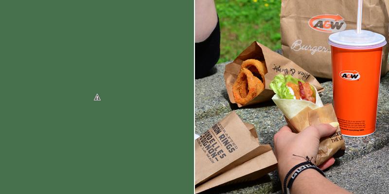 A&W Canada Menu