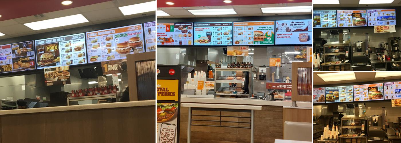 Burger King Menu