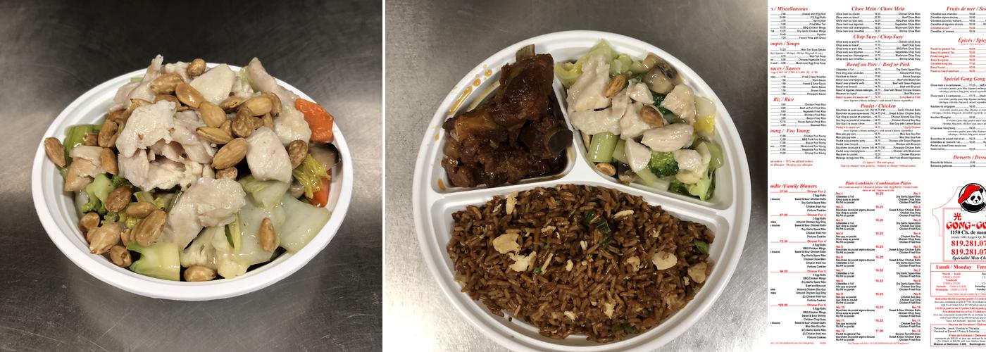 Buffet Gong Gong Menu
