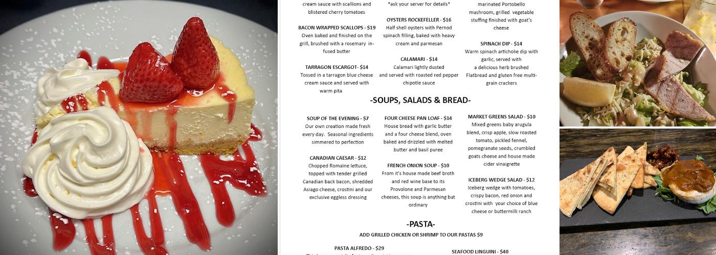 Wildfire Grill House Menu