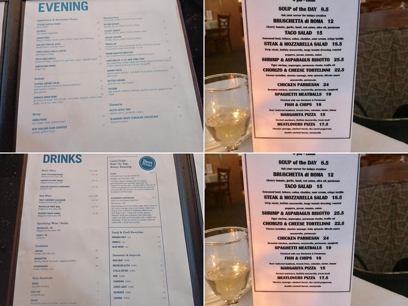 In Piazza Pasta and Wine Bar Menu