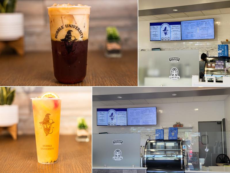 Bubble University Menu