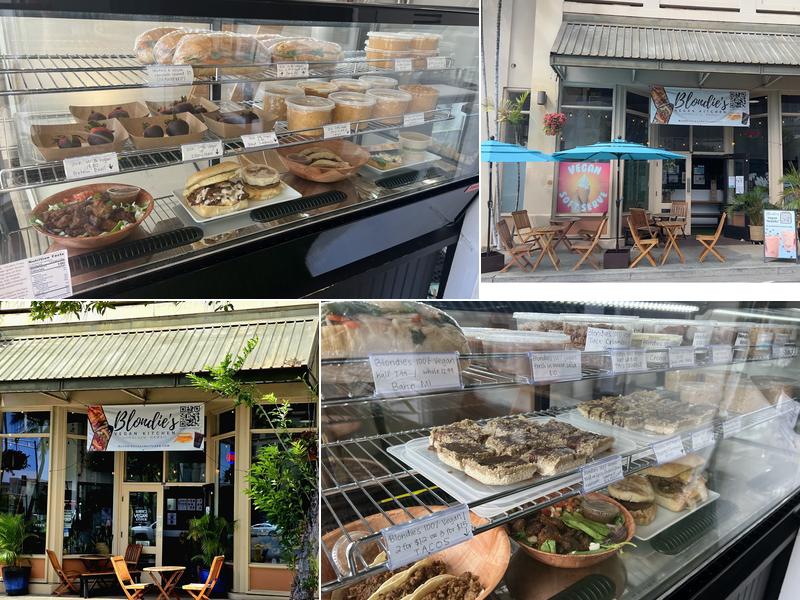 Blondies Vegan Cafe Hawaii + Vegan Wholesale