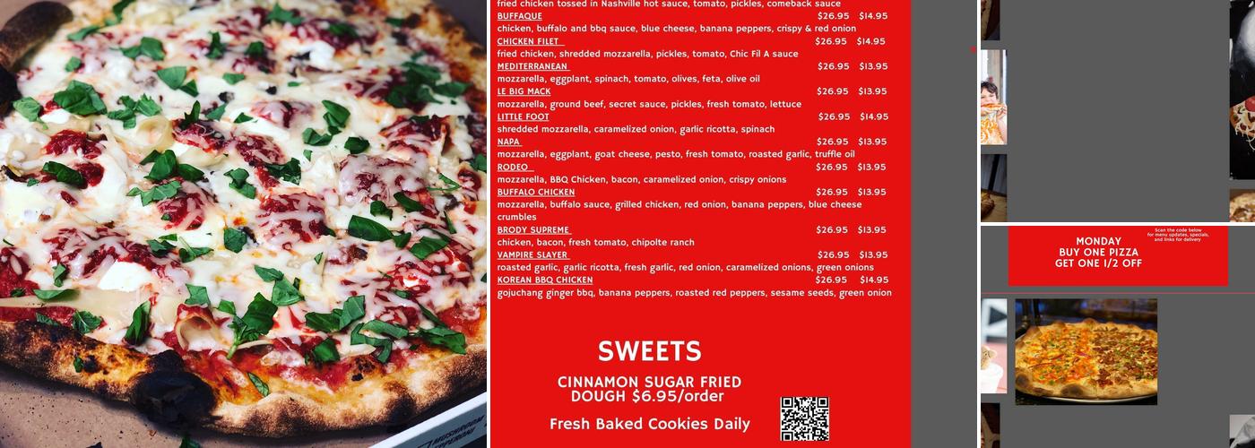 Slice & Company Menu