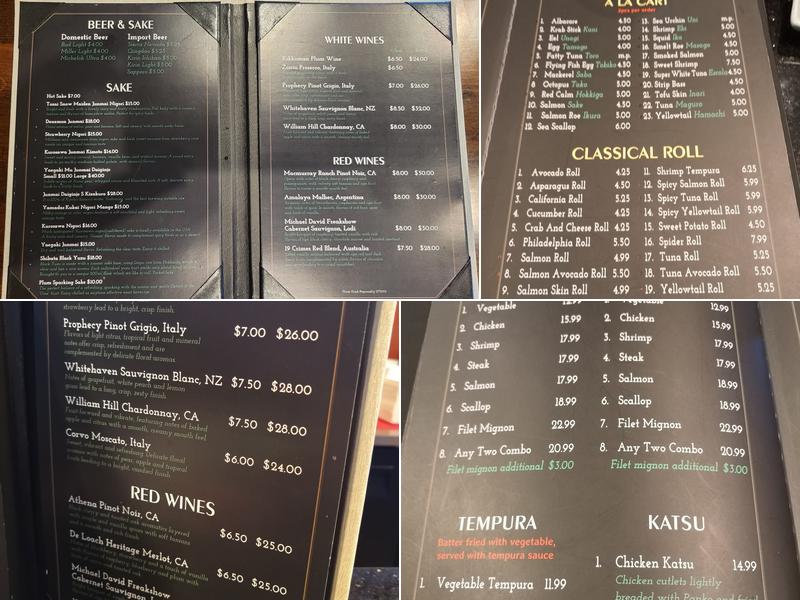 Ginger Bistro Menu