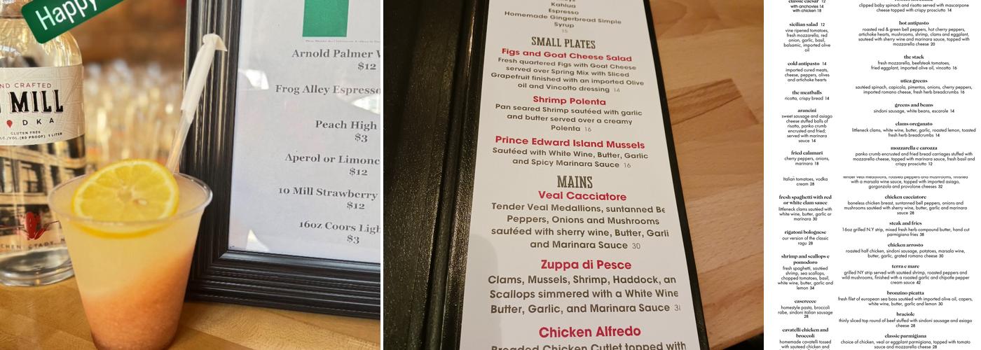 grano Menu