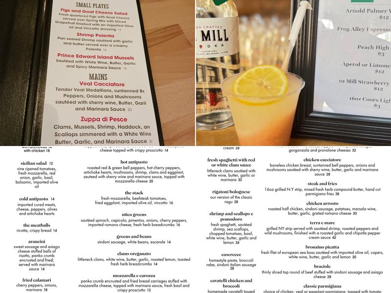 grano Menu