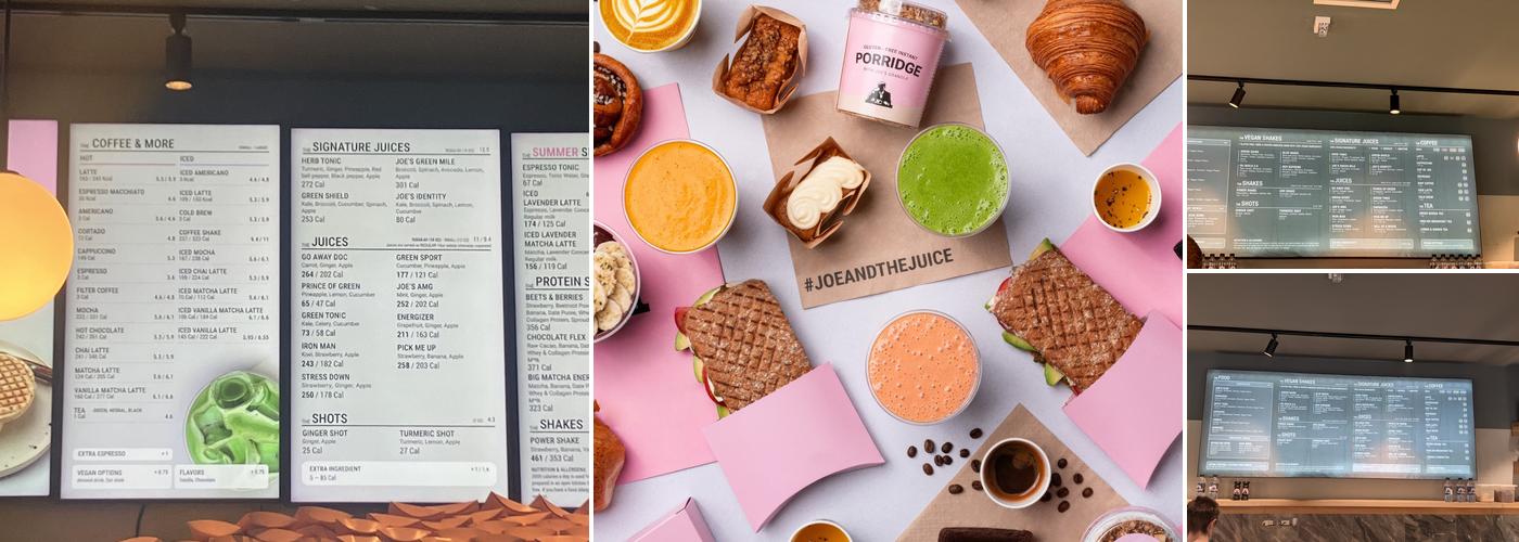 JOE & THE JUICE Menu